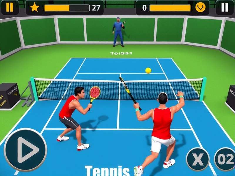 Indian Tennis Ace Gameplay
